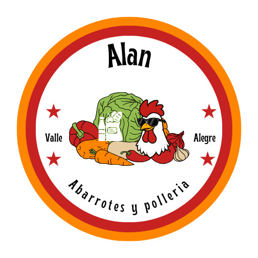 Logo Abarrotes y Polleria Alan