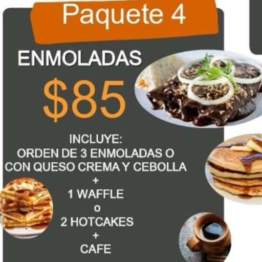 Paquete 4 Enmoladas