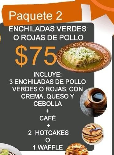 Paquete Enchiladas Verdes