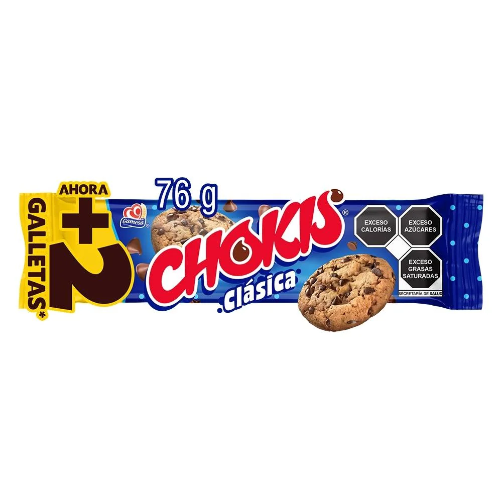Galleta Chokis Clasica 76g.