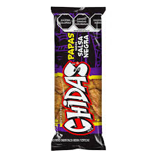 Papas Chidas salsa Negra 85g.