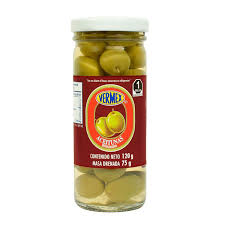 Aceitunas en salmuera 120g.