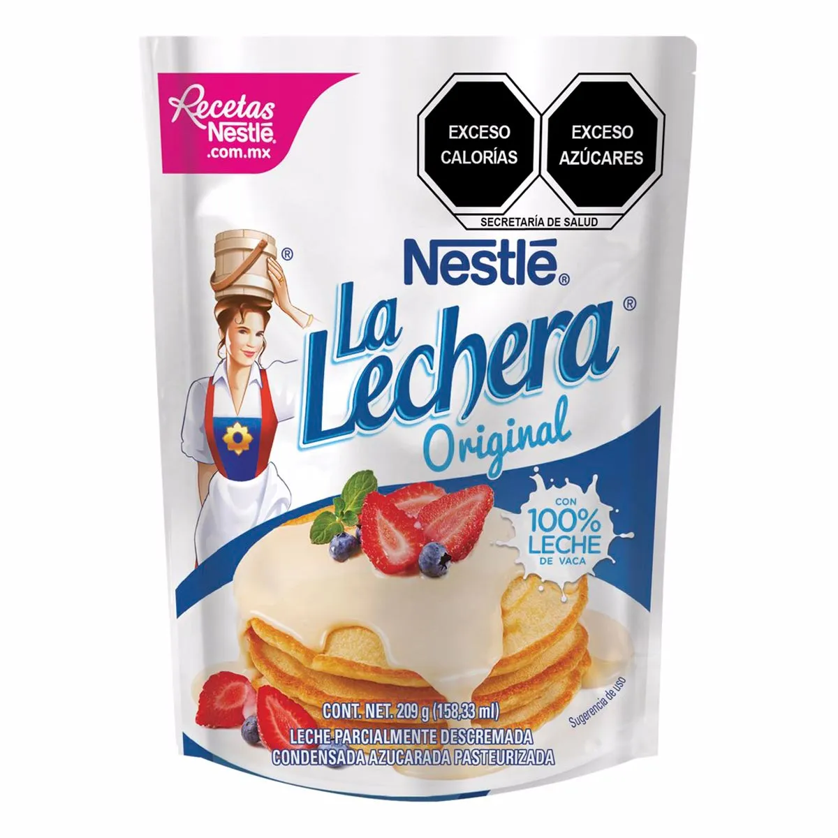 Lechera bolsa 209g.