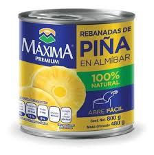Piña en almíbar 800g.