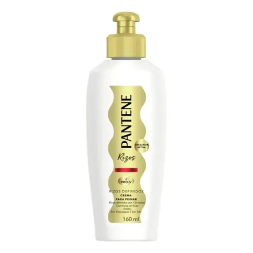 Crema para peinar Pantene Rizos 160ml.