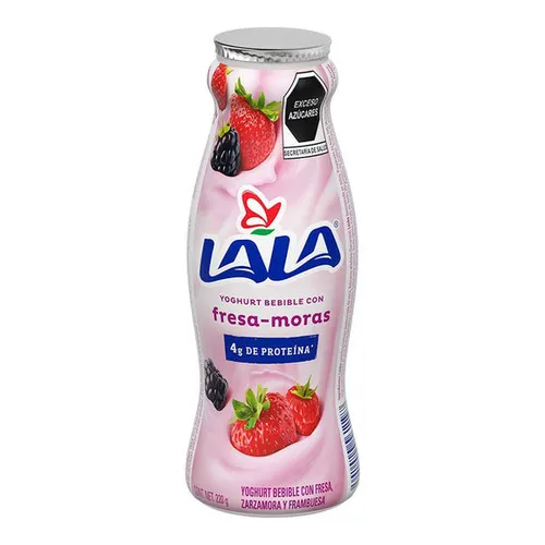Yoghurt Lala Fresa Moras 220ml.